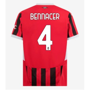 AC Milan Ismael Bennacer #4 Replika Hjemmebanetrøje 2024-25 Kortærmet